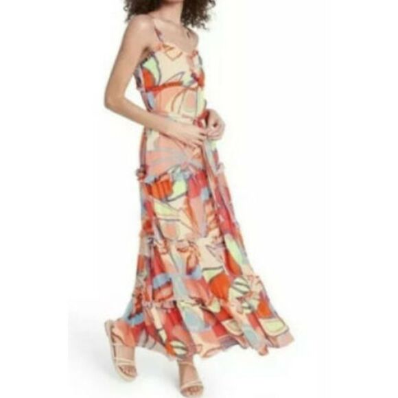 ALEXIS x Target Tiered Ruffle Dress Size 1X - Picture 3 of 8